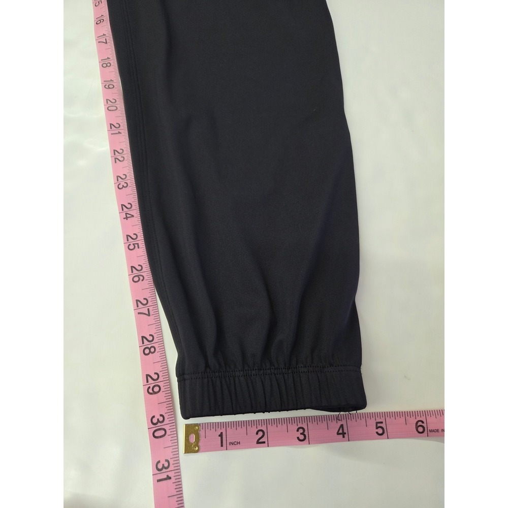 Holstrength Mens Black Active Joggers Zipper Ankle L Christian Gym Clothing - Picture 8 of 12